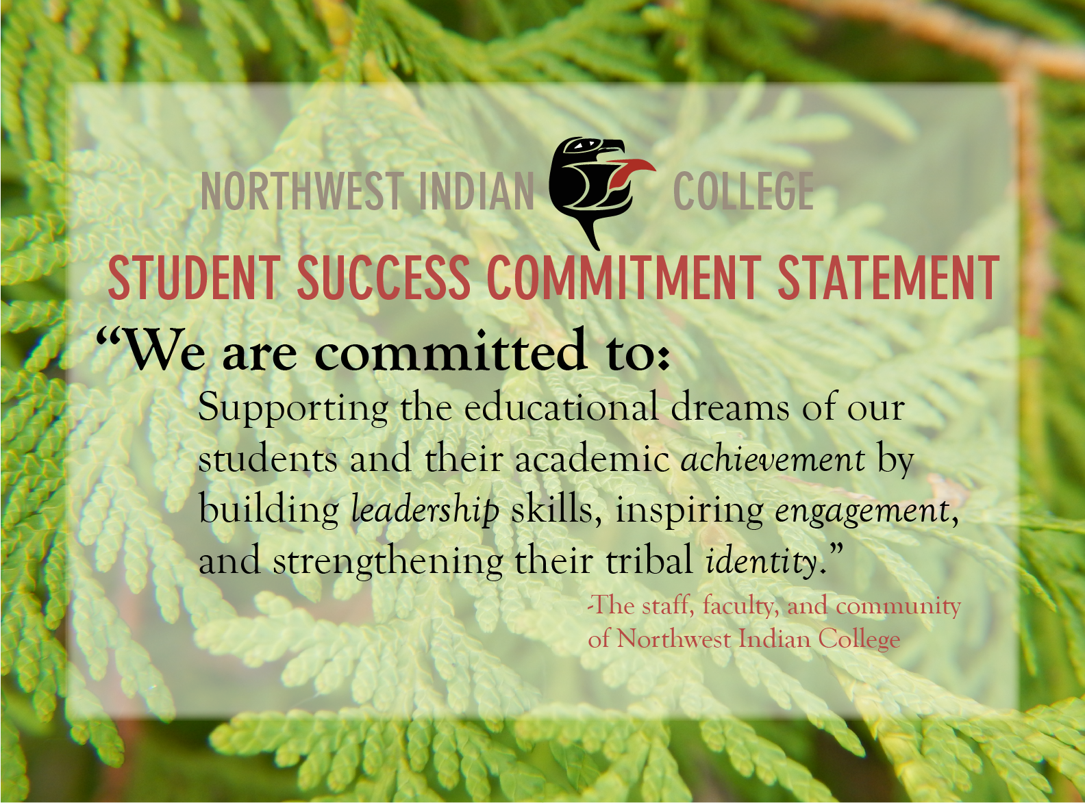 NWIC Student Services and Activities Logo NWIC Student Services and Activities Logo