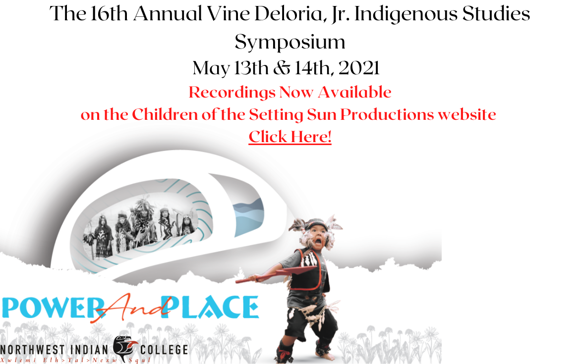 16th Annual Vine Deloria Jr. Indigneous Studies Sympoisum