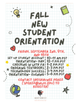 New Student Orientation Agenda New Student Orientation Agenda