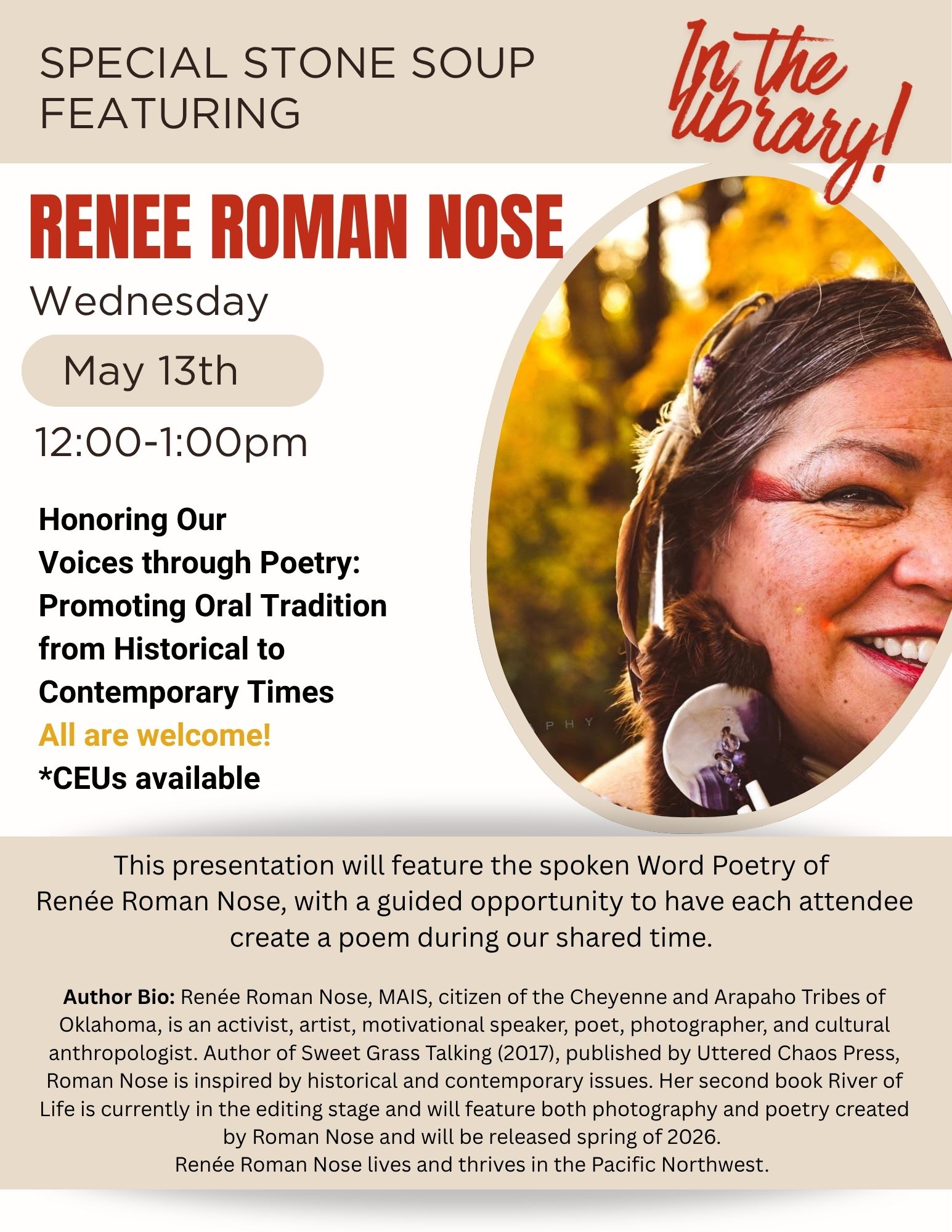 Stone Soup with Renee Roman Nose - Northwest Indian College